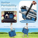 Tangkula Tanning Chair, Outdoor Folding Beach Lounge Chair with Face Hole