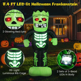 Tangkula 8.4 Ft Tall Halloween Inflatable Decoration