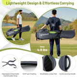 Tangkula Golf Stand Bag with 8 Way Top Dividers