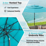Tangkula 10ft Patio Umbrella