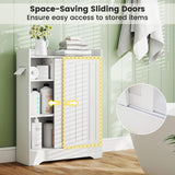 Tangkula Bathroom Storage Cabinet for Small Spaces