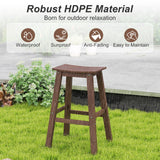 Tangkula Patio Bar Stools Set of 2/4