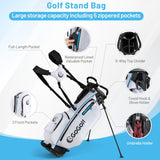 Tangkula 12 Pieces Golf Club Set for Men