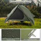 Tangkula 2 in 1 Tent Cot for Outdoor Hiking