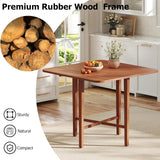 Tangkula 36" Foldable Square Dining Table