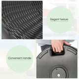Tangkula Fillable Umbrella Base Stand, Water & Sand Filled 66 lbs Heavy-Duty Patio Umbrella Weighted Stand