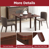 Tangkula 40" Foldable Farmhouse Diner Table for 2-4 People