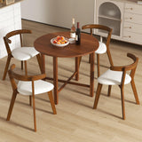 Tangkula 36" Foldable Round Dining Table