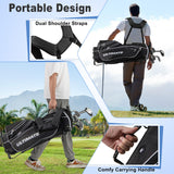 Tangkula Men's Complete Golf Clubs Set Golf Club Package Set