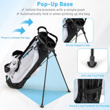 Tangkula 12 Pieces Golf Club Set for Men