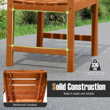 Tangkula 7 Pieces Outdoor Dining Set for 6 for Lawn