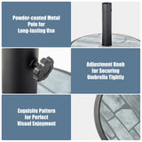 19 Inch Round Umbrella Base - Tangkula