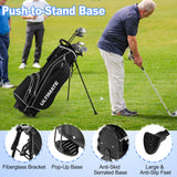 Tangkula Men's Complete Golf Clubs Set Golf Club Package Set