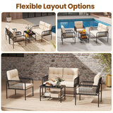 Tangkula Patio Furniture Set