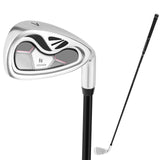 Tangkula #7 Iron Single Golf Club for Women, Head Cover for Right Handed Golfers, 36.5 Inch