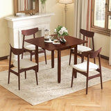 Tangkula 40" Foldable Farmhouse Diner Table for 2-4 People