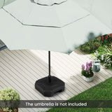 Tangkula Heavy Duty Outdoor Umbrella Weights with Handle