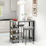 Tangkula 43.5” Outdoor Bar Table