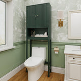 Tangkula Over The Toilet Storage Cabinet Above Toilet Bathroom Organizer