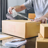 Tangkula Heavy Duty Packing Tape, 72 Rolls, Total 4724 Yards