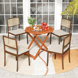 Tangkula Outdoor Folding Patio Table