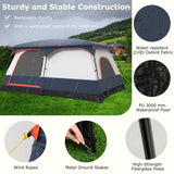 Tangkula 6/8/10-Person Camping Tent with Porch