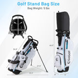 Tangkula 12 Pieces Golf Club Set for Men