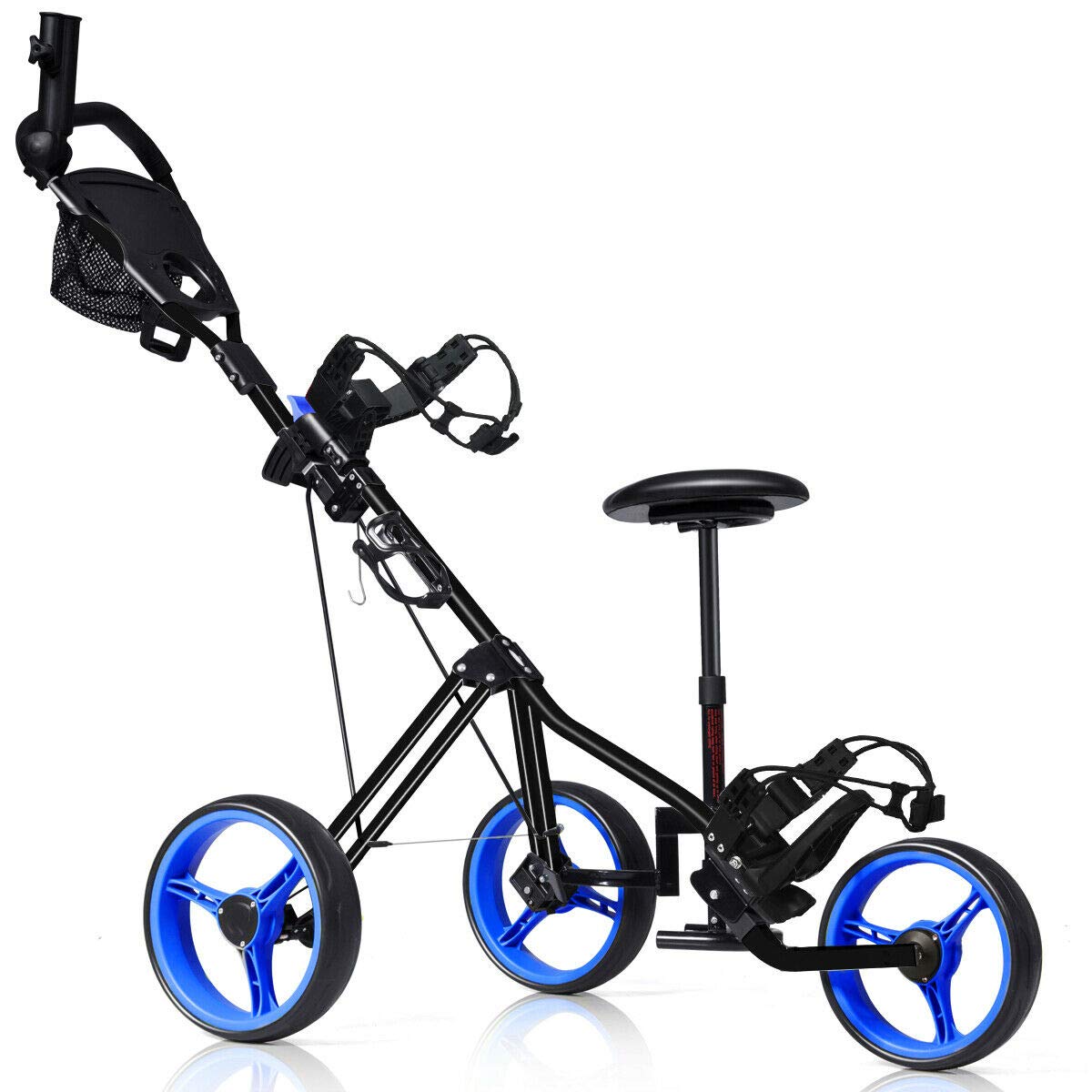 Tangkula Golf Push Cart with Seat