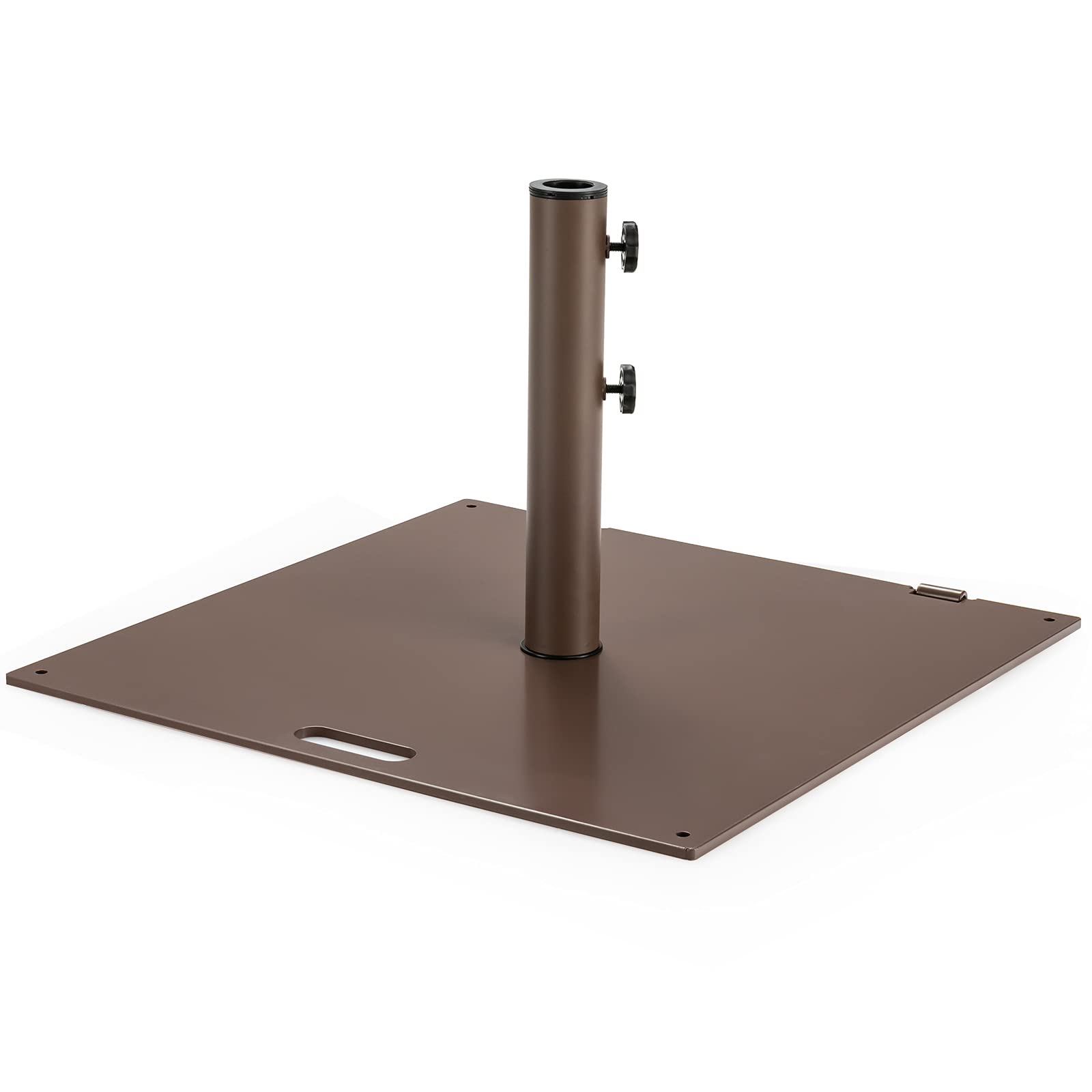 50 lbs patio umbrella base Tangkula 50LBS Patio Umbrella Base, Portable Outdoor Umbrella Base Stand