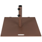 50 LBS Patio Umbrella Stand, Fits for 1.6 - 1.9 Umbrella Pole  (Bronze)