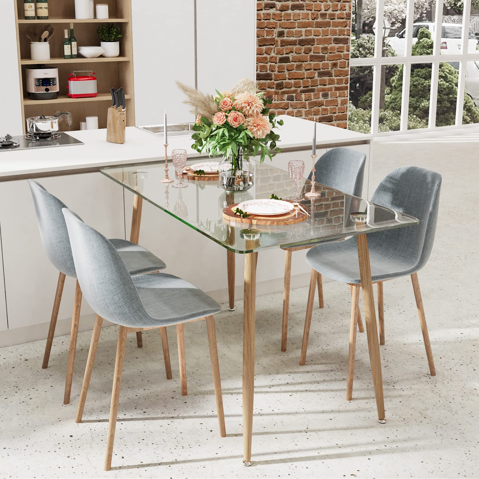 Good dining table and chairs 2025