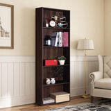 Tangkula 5-Shelf Bookcase, 23.5''L x 9.5''W x 67''H