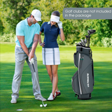 Tangkula Golf Cart Bag with 14 Dividers, Lightweight Golf Cart Bag