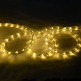 Tangkula 100 FT LED Rope Lights, Waterproof & Cuttable LED Strip Rope Lights