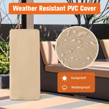 Tangkula 48 Inch Tall Patio Propane Fire Pit Tower