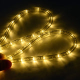 Tangkula 100 FT LED Rope Lights, Waterproof & Cuttable LED Strip Rope Lights
