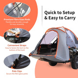 Tangkula Pickup Truck Tent for 2-Person Sleeping, 5 FT Truck Bed Tent Mid Size