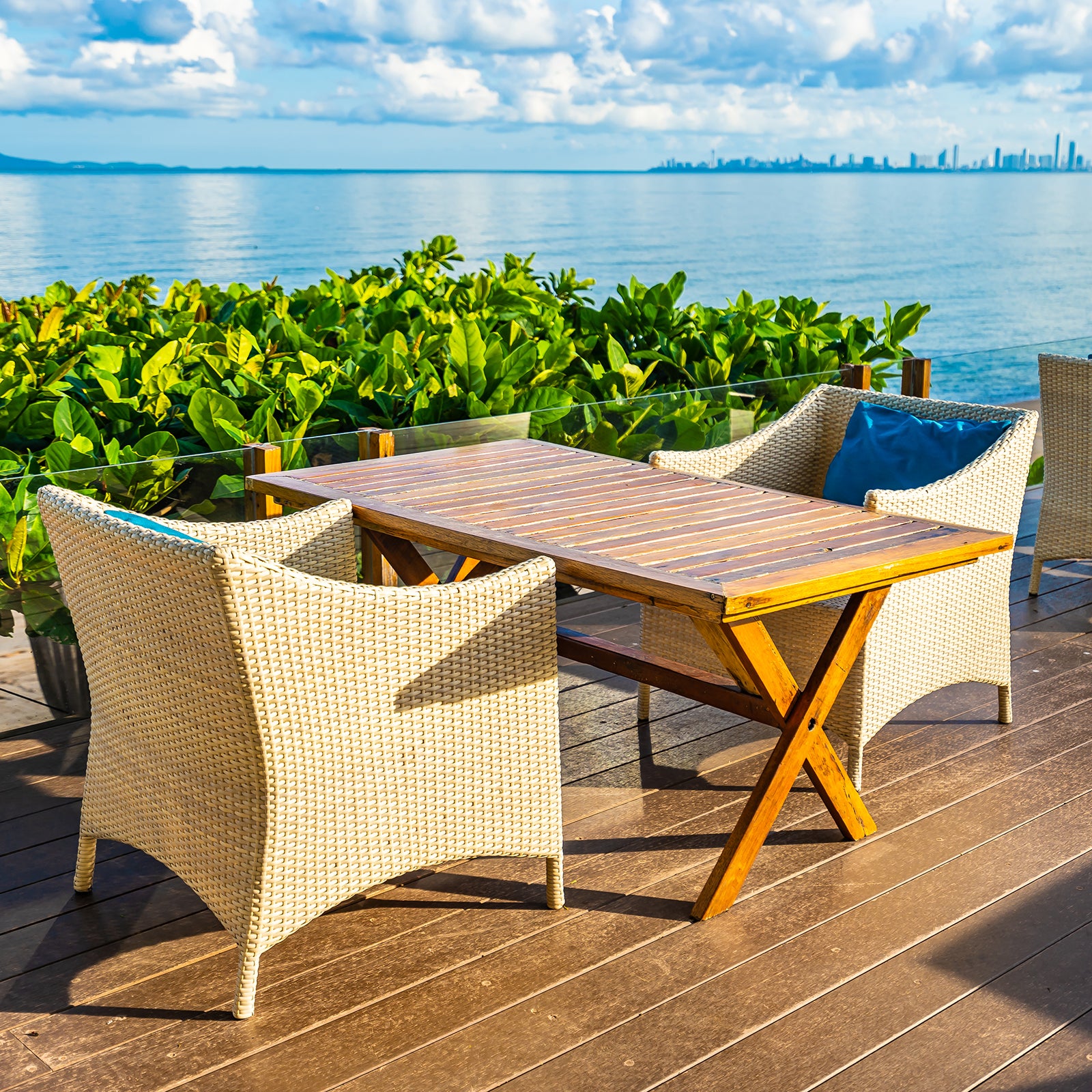 Information about Patio Rattan Wicker Furniture Set