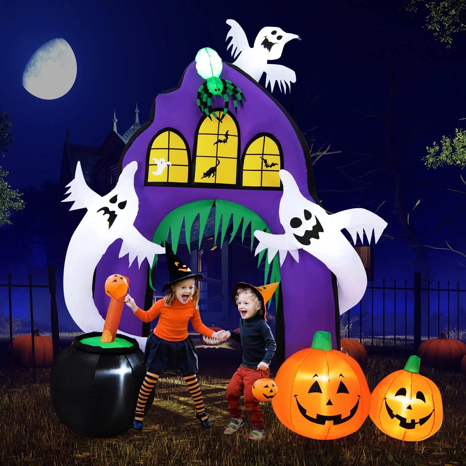 Halloween decorations for patio, yards, and garden