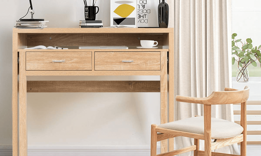 Computer Desk | Writing Desk | Wall Mounted Desk - Tangkula