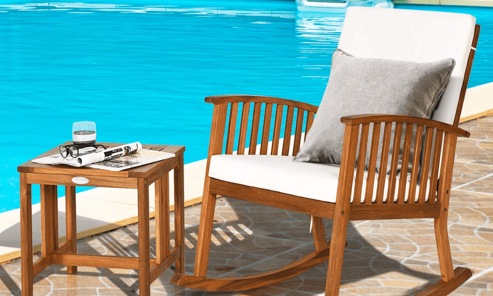 Adirondack Chairs | Rocking Chair | Wood Adirondack Chairs - Tangkula ...