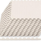 Tangkula 12/24/36/48 Tiles Exercise Flooring Mats with Border