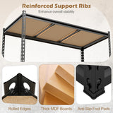 Giantex 5-Tier Metal Storage Shelves w/Adjustable Utility Rack (48" W x 24" D x 72" H)