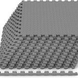 Tangkula EVA Exercise Floor Mats, 1/2" Interlocking Soft Foam Puzzle Play Mats