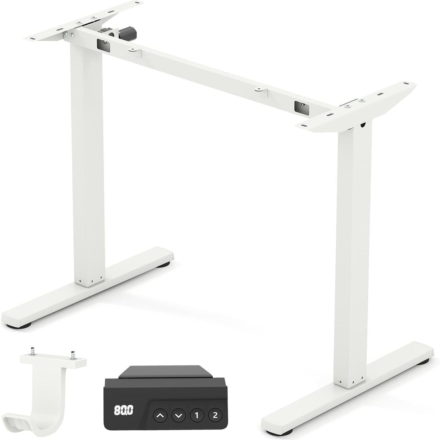 Electric Standing Desk Frame Height Adjustable Computer Desk Base with LED Display
