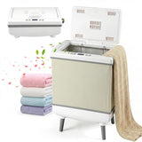 Tangkula 35L Large Towel Warmer with Heating and Drying Modes for Bathroom