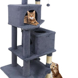 Tangkula Cat Tree for Indoor Cats 57 Inch Large Cat Tower