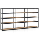 Giantex 5-Tier Metal Storage Shelves w/Adjustable Utility Rack (48" W x 24" D x 72" H)