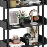 Tangkula 5-Tier Open Bookcase with Industrial Storage Unit