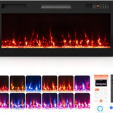 Tangkula Smart Electric Fireplace